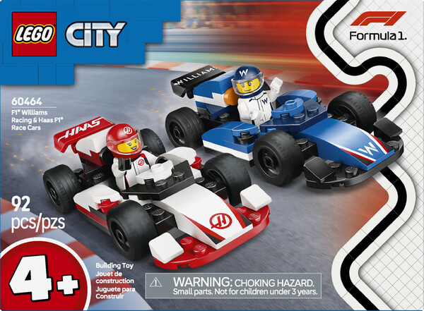 LEGO LEGO 60464 Voitures de course de F1® Williams Racing et Haas F1® 673419403672