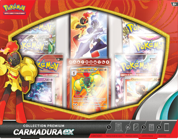 Pokémon Pokémon Armarouge (Carmadura) EX premium collection (francais) 820650558184