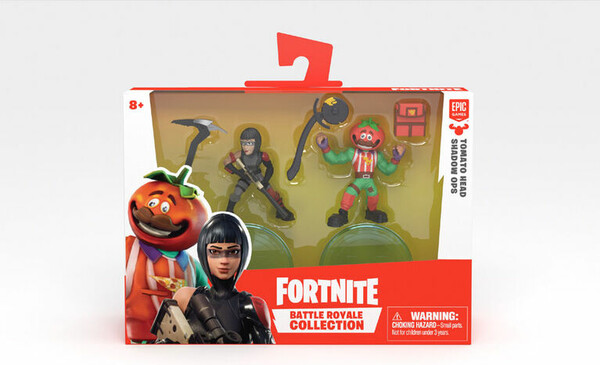 Fortnite Fortnite battle royale duo figurine 2" - Tomato head - shadow ops - s1 w2 672781635155