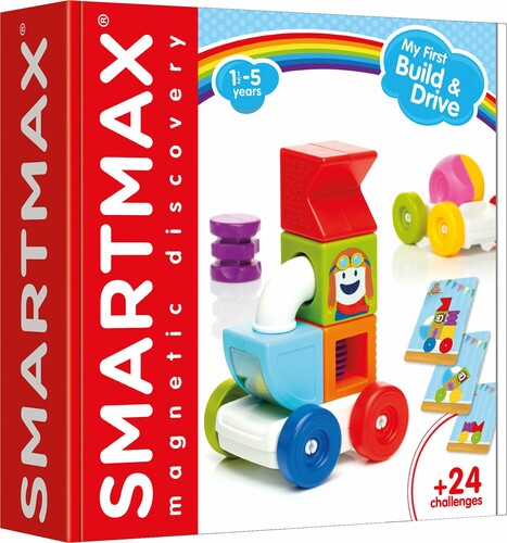 SmartMax SmartMax Mon premier véhicule à construire (fr/en) (construction magnétique) 5414301250630