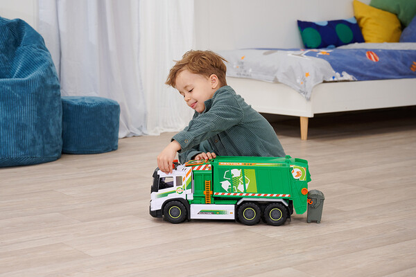 Dickie Toys dickie - camion à ordures géant son et lumière55 cm 4006333093548