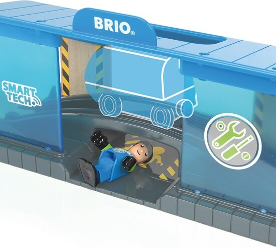 Brio Train Brio Train en bois Smart Tech - Atelier de réparation intelligent BRIO 33918 7312350339185