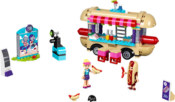 LEGO LEGO 41129 Friends La camionnette à hot-dogs du parc d'attr (août 2016) 673419248501
