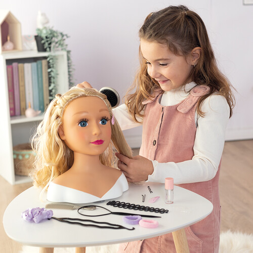 Smoby Tête à coiffer et accessoires 3032163203179