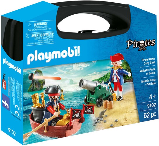 Playmobil Playmobil 9102 Mallette transportable Pirate et soldat 4008789091024