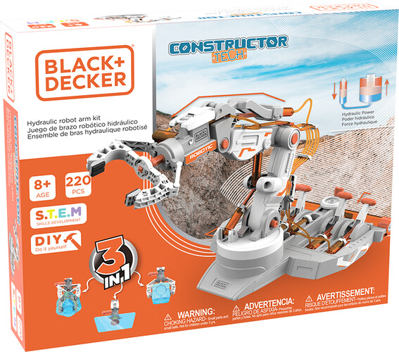 Constructor Constructor Tech Bras de robot hydraulique 810093982813
