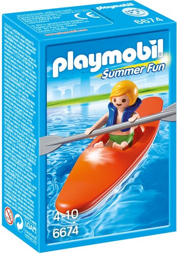 Playmobil Playmobil 6674 Enfant et kayak (mai 2016) 4008789066749