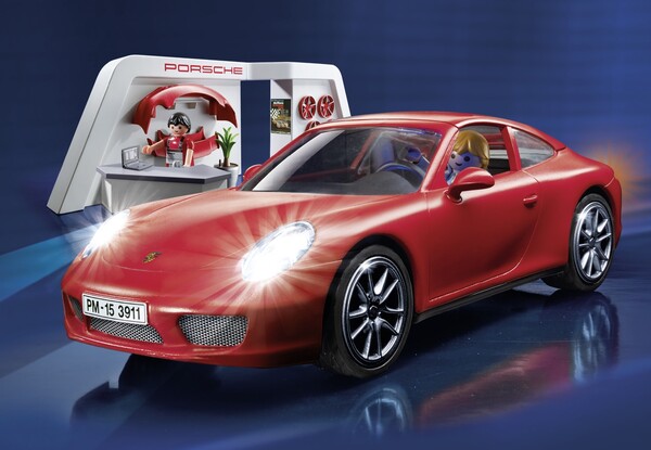 Playmobil Playmobil 3911 Porsche 911 Carrera S, effets lumineux (fév 2016) 4008789039118