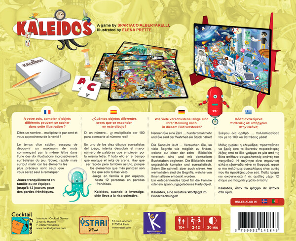 Cocktail Games Kaleidos (fr) 3760052141843