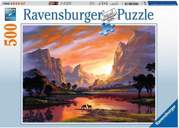 Ravensburger Casse-tête 500 Crépuscule tranquille 4005556148332