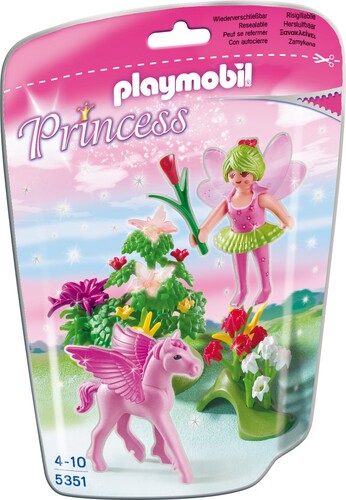 Playmobil Playmobil 5351 Fée printemps avec pégase rose en sac (mars 2015) 4008789053510