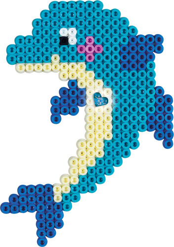 Hama Hama Midi Boîte cadeau sirènes 4000 perles et 2 plaques 3150 028178031503