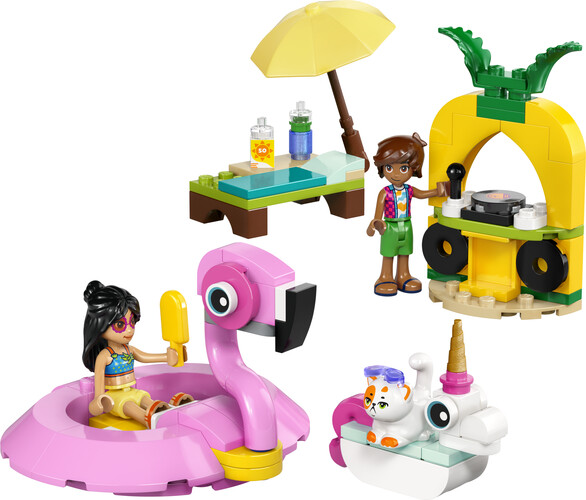 LEGO LEGO 42658 Fête dans la piscine avec les bouées licorne et flamant rose 673419404549