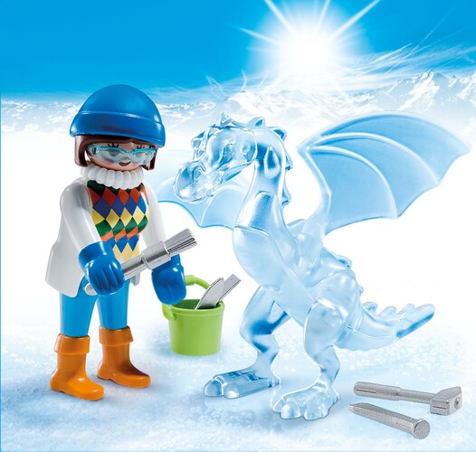 Playmobil Playmobil 5374 Artiste avec sculpture de glace 4008789053749
