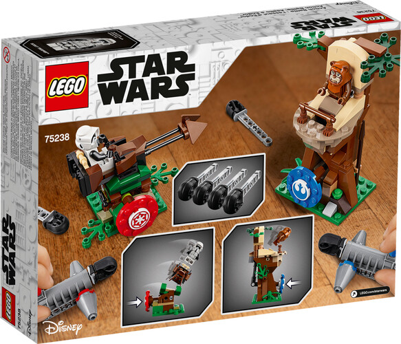 LEGO LEGO 75238 Star Wars Action Battle l'assaut d'Endor 673419304085