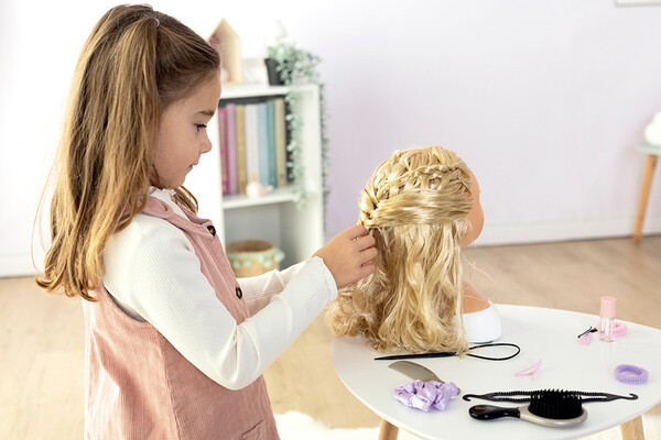 Smoby Tête à coiffer et accessoires 3032163203179