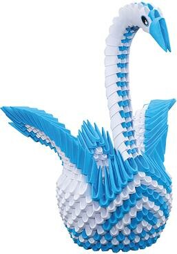 CreativaMente Creagami Cygne 496 pcs Origami 3D 8032591788243