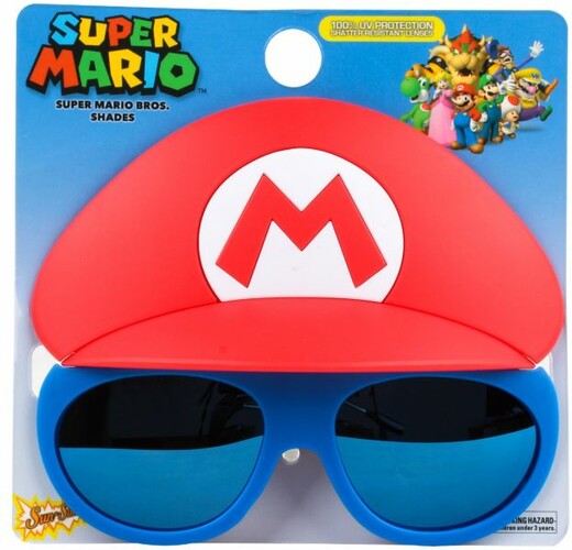Sunstaches Sunstaches Super Mario Bros (lunettes de soleil) 878599418052