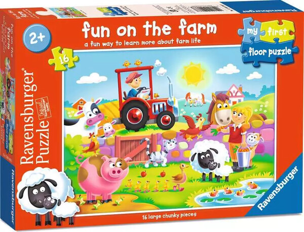 Ravensburger casse-tête Casse-tête 16 Plancher Fun on the Farm 4005555040668