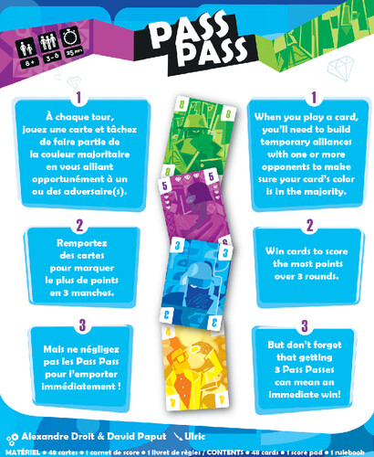 Funny fox Pass Pass (FR/EN) 3616450000582