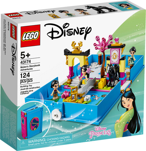 LEGO LEGO 43174 Princesse Les aventures de Mulan dans un livre de contes 673419319676