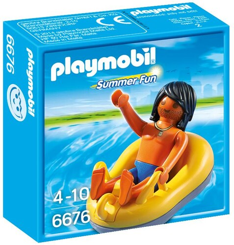 Playmobil Playmobil 6676 Vacancier et radeau pneumatique (mai 2016) 4008789066763
