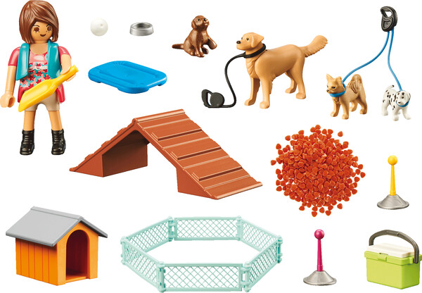 Playmobil Playmobil 70676 Set cadeau Educatrice et chiens 4008789706768