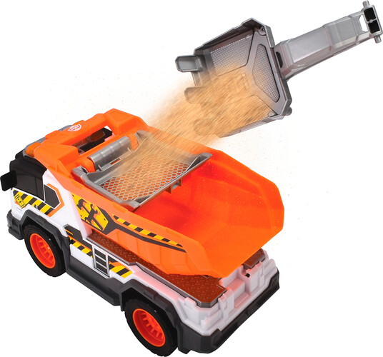 Dickie Toys City Heroes - Camion-benne Son et lumière 30 cm 4006333088650