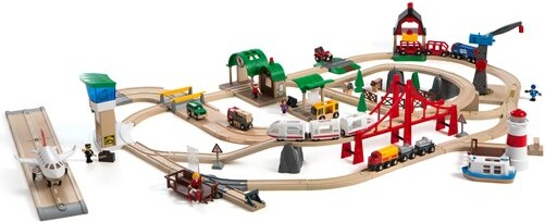 Brio Train Brio Train en bois Circuit le monde extraordinaire de 33766 7312350337662