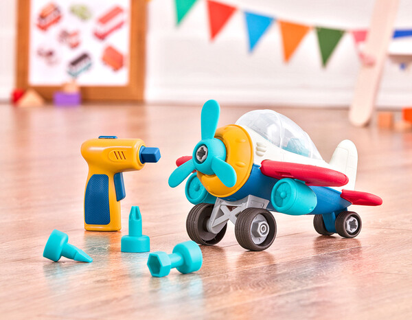 Battat battat - wonder wheels avion démontable 062243413009