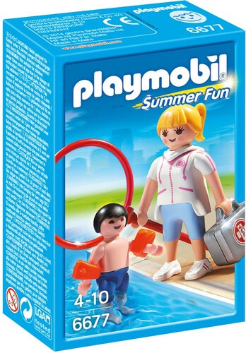 Playmobil Playmobil 6677 Surveillant-sauveteur (mai 2016) 4008789066770