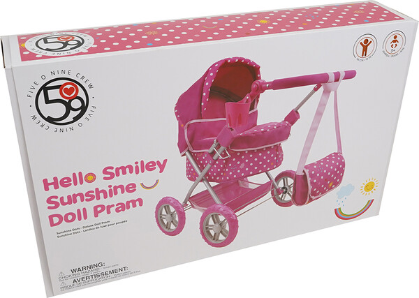 Stanley Jr. Sunshine Dots - Landau de luxe pour poupée 4894897000023