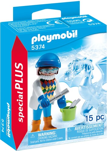 Playmobil Playmobil 5374 Artiste avec sculpture de glace 4008789053749