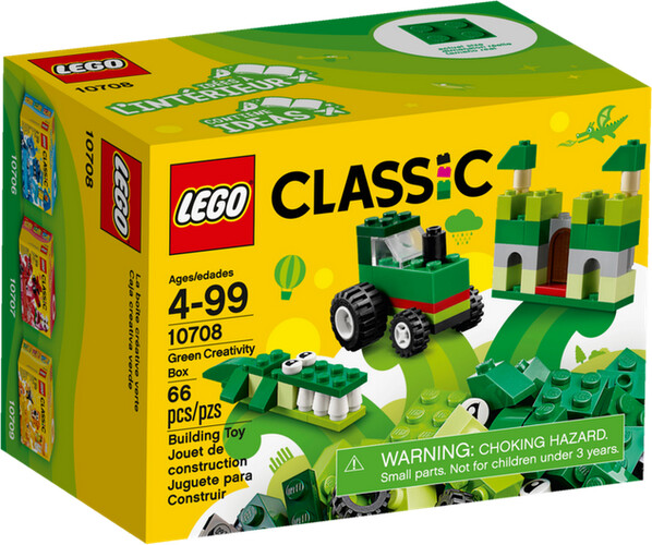 LEGO LEGO 10708 Classique Boîte de construction verte 673419267403