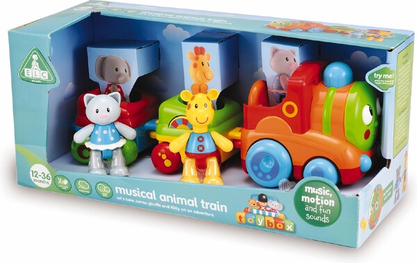 Early Learning Centre (ELC) Train musical des animaux 5050048275378