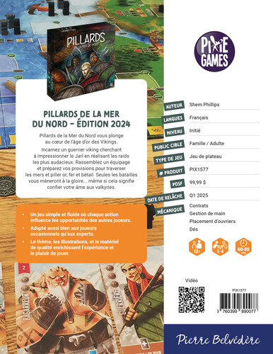 Pixie Games Pillards de la Mer du Nord (fr) base 3701358301081