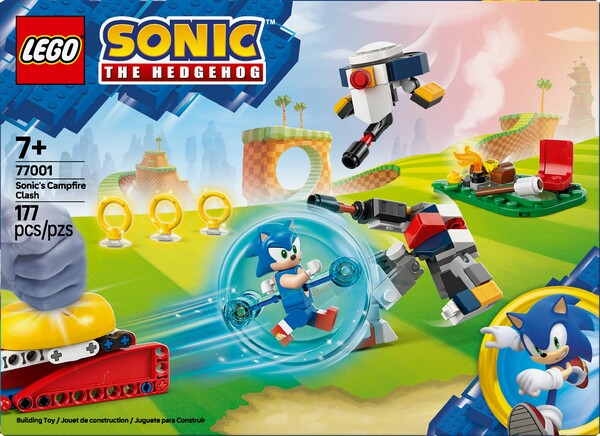 LEGO LEGO 77001 Conflit au feu de camp de Sonic 673419404808