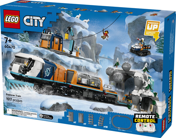 LEGO LEGO 60470 Le train express des explorateurs en Arctique 673419407076