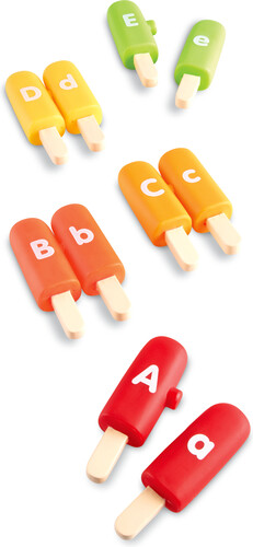 Learning Resources Sucettes glacées aux lettres de l'alphabet 765023073454