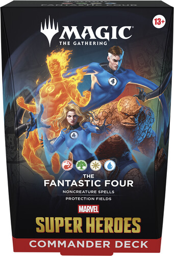 Wizards of the Coast MTG Marvel super heroes - commander deck Fantastic four MTG