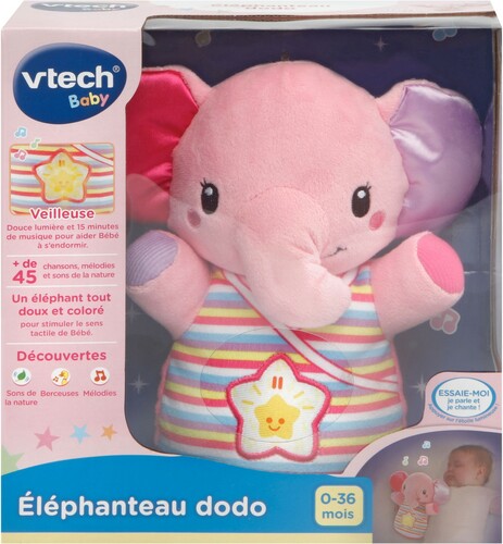 VTech VTech Éléphanteau dodo rose (fr) 3417765086557