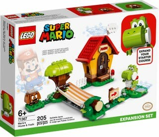 LEGO 71367 Super Mario - Ensemble d'extension La maison de Mario et Yoshi 673419319492