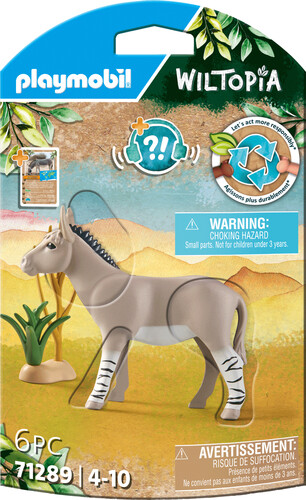 Playmobil Playmobil 71289 Wiltopia - Ane sauvage d'Afrique 4008789712899