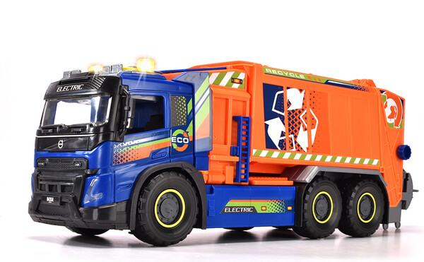 Dickie Toys dickie - camion à ordures géant son et lumière 55 cm 4006333089169