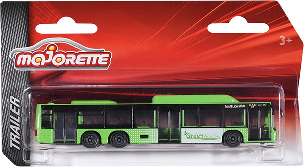 Majorette Majorette - autobus Verte 13 cm 