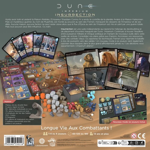 Lucky Duck Games Dune Imperium (fr) Insurrection - Base 5905965250116