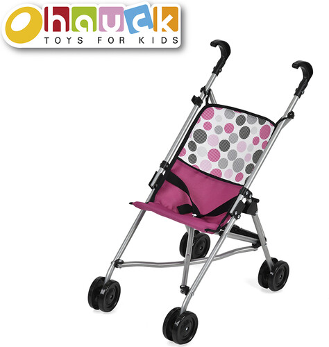 Hauck Toys Poussette parapluie de poupée (Pink Dot) 621328810098
