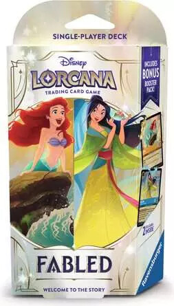 Lorcana Disney lorcana (EN) Fabled - Starter Deck - Ariel & Mulan 4050368989185