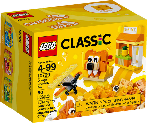 LEGO LEGO 10709 Classique Boîte de construction orange 673419267410