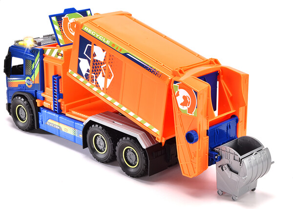 Dickie Toys dickie - camion à ordures géant son et lumière 55 cm 4006333089169
